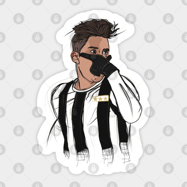 Dybala Sticker by Jelly89